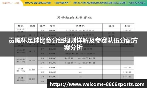 贡嘎杯足球比赛分组规则详解及参赛队伍分配方案分析